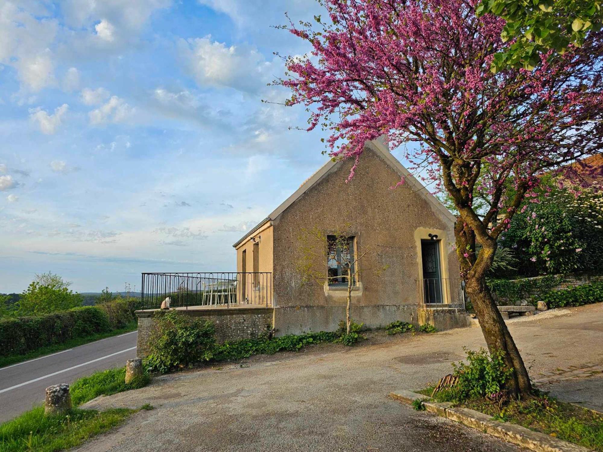 Gite Au Pied De La Colline Везле Екстер'єр фото